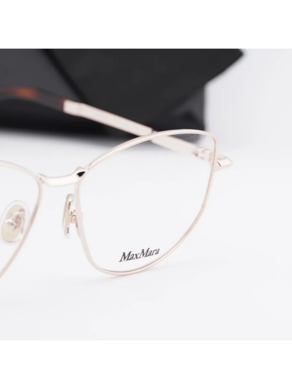 Max Mara MM5153 028 Oval Eyeglasses 55mm - Gold